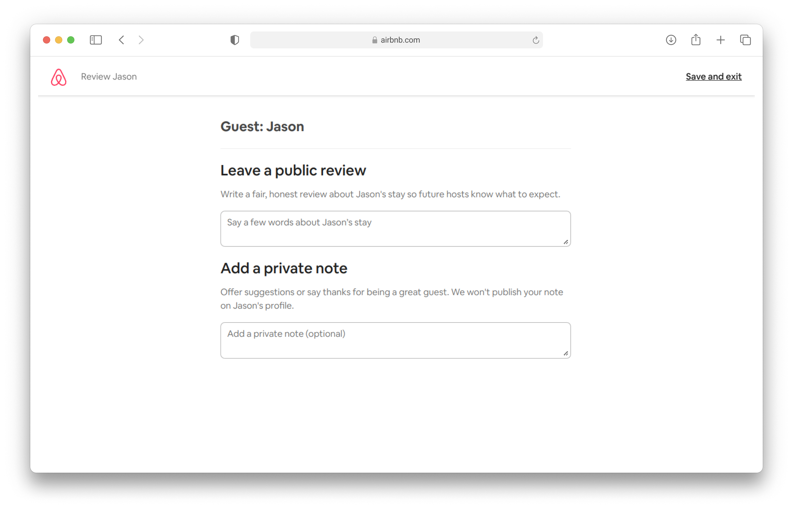 How to review Airbnb guests (with templates and examples)